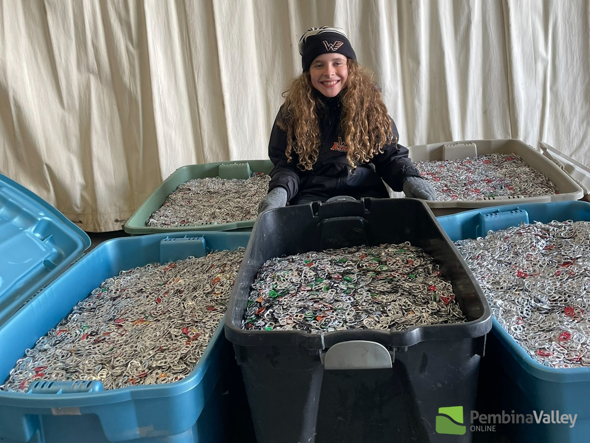 Add your pop tabs to the 1,400,000 already collected by Masen's
